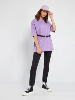 Camiseta Oversize De Algodón - Parma