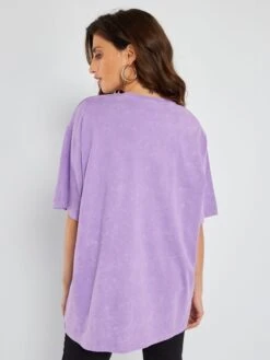 Camiseta Oversize De Algodón - Parma -Zalaris Tienda camiseta oversize de algodon parma ama10 2 frb4