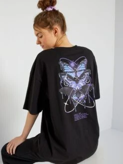 Camiseta Oversize - GRIS