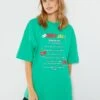 Camiseta Oversize - VERDE