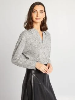 Camiseta Polo De Punto Suave - L_GRIS -Zalaris Tienda camiseta polo de punto suave lgris anc81 1 frb2