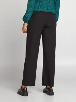 Camiseta Premamá De Corte Recto - Negro -Zalaris Tienda camiseta premama de corte recto negro ajo84 1 frb3