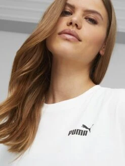 Camiseta 'Puma' Con Cuello Redondo - BLANCO -Zalaris Tienda camiseta puma con cuello redondo blanco amt17 1 frb4