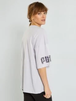 Camiseta 'Puma' Con Cuello Redondo - PURPURA 11 Camiseta 'Puma' Con Cuello Redondo - PURPURA -Zalaris Tienda camiseta puma con cuello redondo purpura ana17 1 frb4