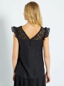 Camiseta Sin Mangas De Ceremonia - Negro -Zalaris Tienda camiseta sin mangas de ceremonia negro zn969 3 frb3