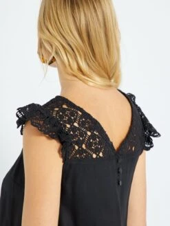 Camiseta Sin Mangas De Ceremonia - Negro -Zalaris Tienda camiseta sin mangas de ceremonia negro zn969 3 frb4