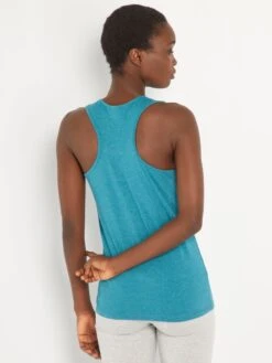 Camiseta Sin Mangas De Deporte De Punto - Azul -Zalaris Tienda camiseta sin mangas de deporte de punto azul alb31 1 frb4