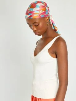 Camiseta Sin Mangas De Punto De Canalé 'JDC' - Blanco -Zalaris Tienda camiseta sin mangas de punto de canale jdc blanco zq402 3 frb4