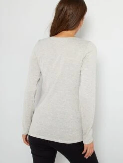 Camiseta Thermolactyl 'Damart' - Gris Chiné -Zalaris Tienda camiseta thermolactyl damart gris chine yk710 2 frb3