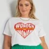Camiseta 'Wonder Woman' - Blanco 1 Camiseta 'Wonder Woman' - Blanco -Zalaris Tienda camiseta wonder woman blanco abb31 1 frb1