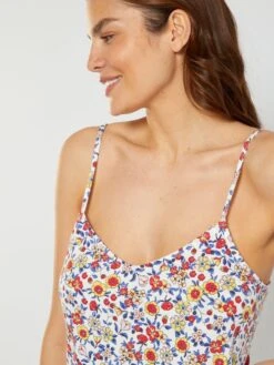 Camisón Con Estampado De Fantasía - BEIGE -Zalaris Tienda camison con estampado de fantasia beige ala63 1 frb4