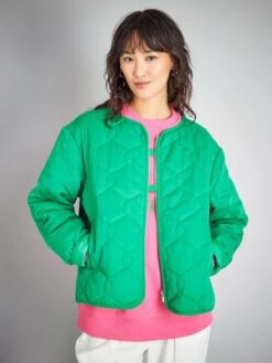 Cazadora Acolchada - Verde
