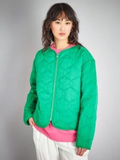 Cazadora Acolchada - Verde -Zalaris Tienda cazadora acolchada verde zq987 3 frb5