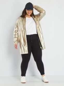 Cazadora Ligera Plateada - GRIS