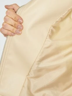 Cazadora Sintética Lisa - BEIGE -Zalaris Tienda cazadora sintetica lisa beige zo456 1 frb6