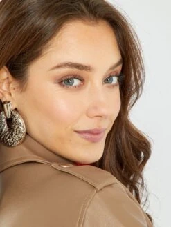 Cazadora Sintética Lisa - Topo -Zalaris Tienda cazadora sintetica lisa topo zo456 3 frb3