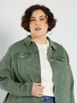 Cazadora Vaquera - BOSQUE VERDE -Zalaris Tienda cazadora vaquera bosque verde zo290 7 frb5