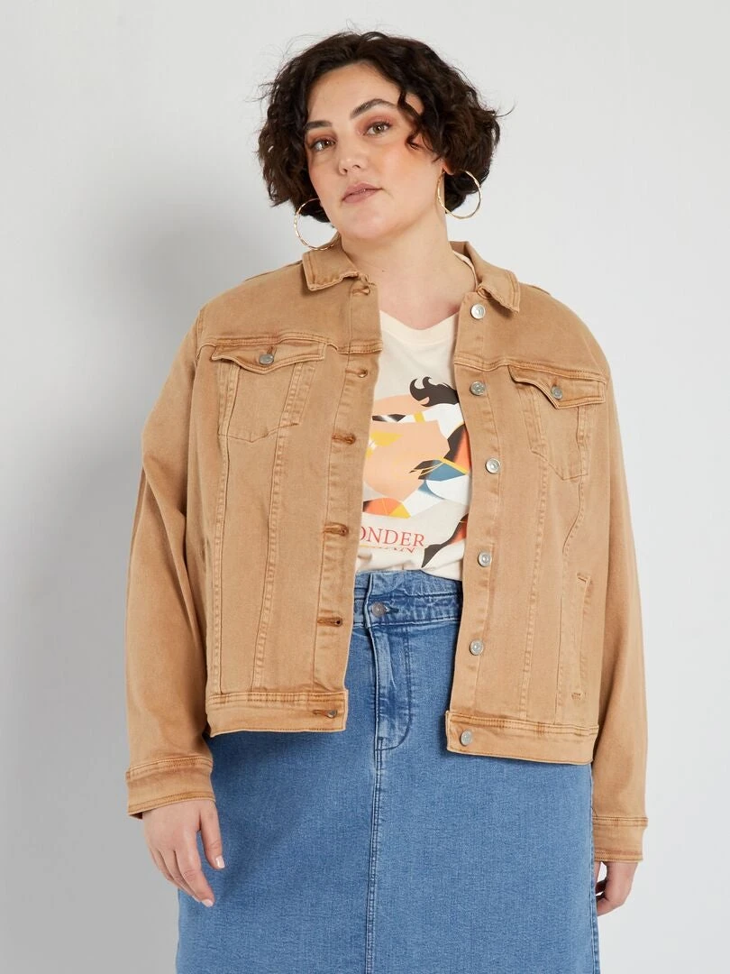 Cazadora Vaquera - MACARRÓN 5 Cazadora Vaquera - MACARRÓN - Imagen 3