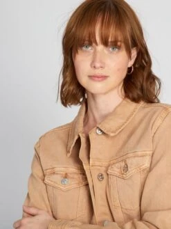 Cazadora Vaquera - MARRON -Zalaris Tienda cazadora vaquera marron zi361 5 frb3