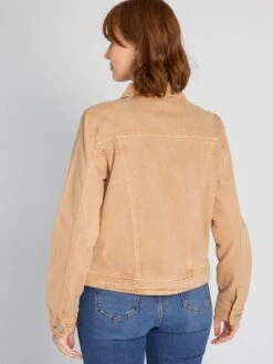 Cazadora Vaquera - MARRON -Zalaris Tienda cazadora vaquera marron zi361 5 frb4