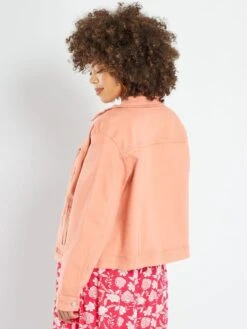 Cazadora Vaquera - NARANJA -Zalaris Tienda cazadora vaquera naranja zo290 3 frb4