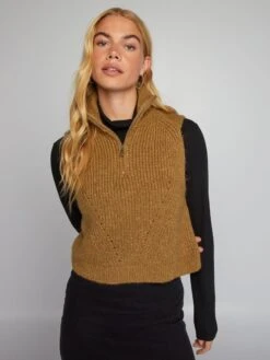 Chaleco De Punto - AS CAQUI -Zalaris Tienda chaleco de punto as caqui azz89 2 frb2