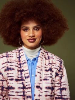 Chaqueta Acolchada - Rosado/azul -Zalaris Tienda chaqueta acolchada rosadoazul axo24 2 frb3