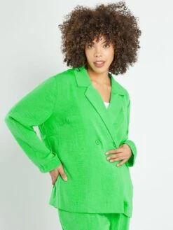 Chaqueta Blazer 'Only' - VERDE -Zalaris Tienda chaqueta blazer only verde ame01 1 frb3
