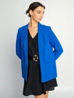 Chaqueta Blazer Semilarga - RED AZUL -Zalaris Tienda chaqueta blazer semilarga red azul zi093 18 frb4