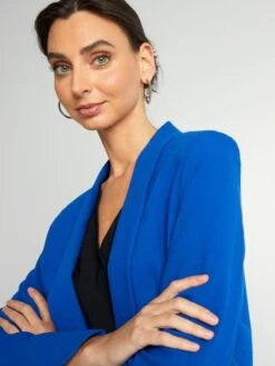 Chaqueta Blazer Semilarga - RED AZUL -Zalaris Tienda chaqueta blazer semilarga red azul zi093 18 frb5