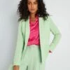 Chaqueta Blazer Semilarga - Verde Iris