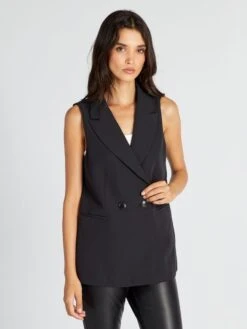 Chaqueta Blazer Sin Mangas 'JDY' - NEGRO 1