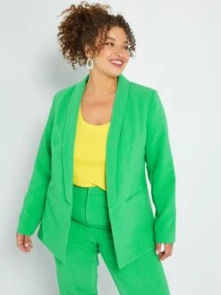 Chaqueta Blazer - Verde -Zalaris Tienda chaqueta blazer verde zh835 9 frb2