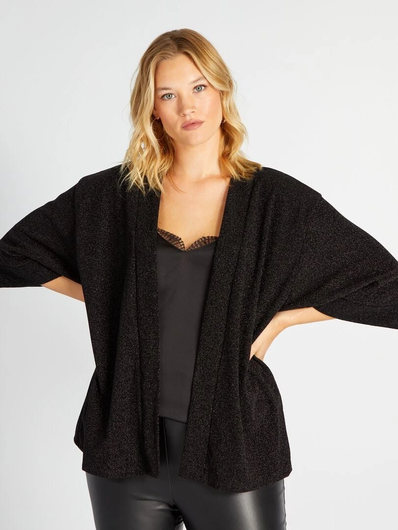 Chaqueta Con Brillos - NEGRO 1 4 Chaqueta Con Brillos - NEGRO 1 - Imagen 2