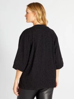 Chaqueta Con Brillos - NEGRO 1 9 Chaqueta Con Brillos - NEGRO 1 -Zalaris Tienda chaqueta con brillos negro 1 asw83 2 frb3