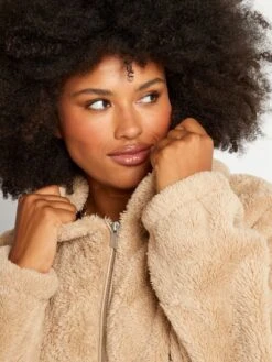 Chaqueta Con Capucha 'Only' - Beige -Zalaris Tienda chaqueta con capucha only beige amw81 1 frb3