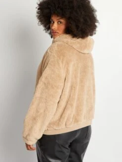 Chaqueta Con Capucha 'Only' - Beige -Zalaris Tienda chaqueta con capucha only beige amw81 1 frb5