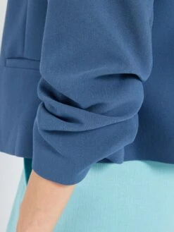 Chaqueta Corta Tipo Blazer - Azul Oscuro 11 Chaqueta Corta Tipo Blazer - Azul Oscuro -Zalaris Tienda chaqueta corta tipo blazer azul oscuro zi094 7 frb5