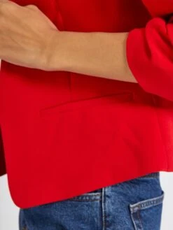 Chaqueta Corta Tipo Blazer - ROJO -Zalaris Tienda chaqueta corta tipo blazer rojo zi094 5 frb6