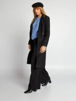 Chaqueta De Punto Con Cierre De Botones - Azul -Zalaris Tienda chaqueta de punto con cierre de botones azul aup41 1 frb2