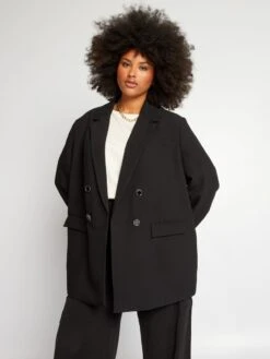 Chaqueta Sastre Con Doble Botonadura - Negro -Zalaris Tienda chaqueta sastre con doble botonadura negro ajf93 1 frb3