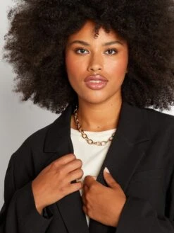 Chaqueta Sastre Con Doble Botonadura - Negro -Zalaris Tienda chaqueta sastre con doble botonadura negro ajf93 1 frb4