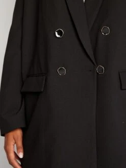 Chaqueta Sastre Con Doble Botonadura - Negro -Zalaris Tienda chaqueta sastre con doble botonadura negro ajf93 1 frb6