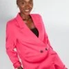 Chaqueta Sastre Con Doble Botonadura - ROSA BRILLANTE 1 Chaqueta Sastre Con Doble Botonadura - ROSA BRILLANTE -Zalaris Tienda chaqueta sastre con doble botonadura rosa brillante ajf87 4 frb1