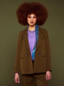 Chaqueta Sastre Con Doble Botonadura - TABACO -Zalaris Tienda chaqueta sastre con doble botonadura tabaco ajf87 5 frb3