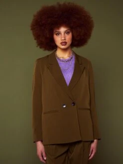 Chaqueta Sastre Con Doble Botonadura - TABACO -Zalaris Tienda chaqueta sastre con doble botonadura tabaco ajf87 5 frb5