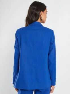 Chaqueta Sastre Lisa - AZUL -Zalaris Tienda chaqueta sastre lisa azul aej40 2 frb3