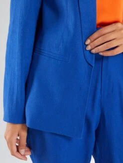 Chaqueta Sastre Lisa - AZUL -Zalaris Tienda chaqueta sastre lisa azul aej40 2 frb4