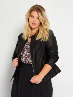 Chaqueta Sintética - Negro