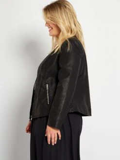 Chaqueta Sintética - Negro -Zalaris Tienda chaqueta sintetica negro xo563 3 frb4